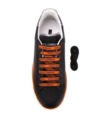 mehrfarbige niedrige Sneakers von Dolce & Gabbana