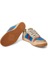 mehrfarbige niedrige Sneakers von Gucci