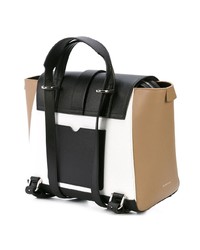 mehrfarbige Satchel-Tasche aus Leder von Senreve