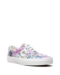 mehrfarbige Segeltuch niedrige Sneakers mit Blumenmuster von Vans
