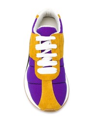 mehrfarbige Segeltuch niedrige Sneakers von Marni