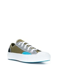 mehrfarbige Segeltuch niedrige Sneakers von Converse