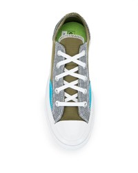 mehrfarbige Segeltuch niedrige Sneakers von Converse