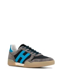 mehrfarbige Segeltuch niedrige Sneakers von Hogan