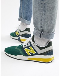 mehrfarbige Segeltuch niedrige Sneakers von New Balance