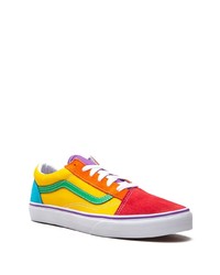 mehrfarbige Segeltuch niedrige Sneakers von Vans