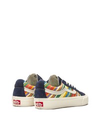 mehrfarbige Segeltuch niedrige Sneakers von Vans