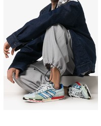 mehrfarbige Segeltuch niedrige Sneakers von Adidas By Raf Simons