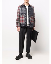 mehrfarbige Shirtjacke mit Flicken von Junya Watanabe MAN