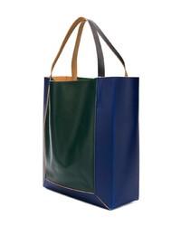 mehrfarbige Shopper Tasche aus Leder von Marni