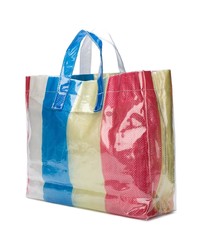 mehrfarbige Shopper Tasche aus Leder von Comme Des Garcons SHIRT