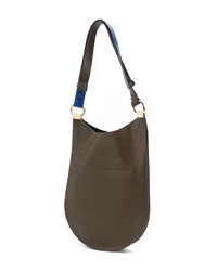 mehrfarbige Shopper Tasche aus Leder von Marni