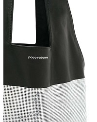 mehrfarbige Shopper Tasche aus Leder von Paco Rabanne