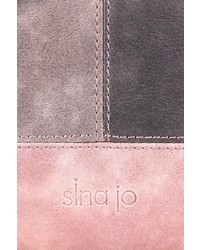 mehrfarbige Shopper Tasche aus Leder von Sina Jo
