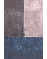 mehrfarbige Shopper Tasche aus Leder von Sina Jo