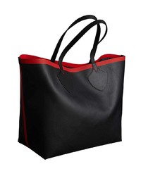 mehrfarbige Shopper Tasche aus Leder von Burberry