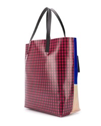 mehrfarbige Shopper Tasche aus Leder von Marni