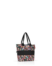 mehrfarbige Shopper Tasche aus Segeltuch mit Blumenmuster von Reisenthel