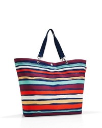 mehrfarbige Shopper Tasche aus Segeltuch von Reisenthel