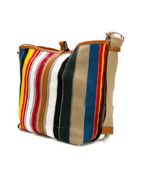 mehrfarbige Shopper Tasche aus Segeltuch von Maison Margiela
