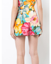 mehrfarbige Shorts mit Blumenmuster von Milly
