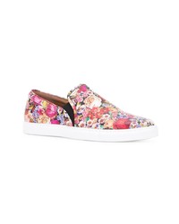 mehrfarbige Slip-On Sneakers aus Leder von Tabitha Simmons