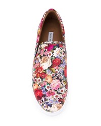 mehrfarbige Slip-On Sneakers aus Leder von Tabitha Simmons