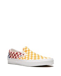 mehrfarbige Slip-On Sneakers aus Segeltuch von Vans