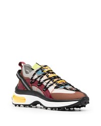 mehrfarbige Sportschuhe von DSQUARED2