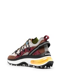 mehrfarbige Sportschuhe von DSQUARED2