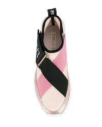 mehrfarbige Sportschuhe von Emilio Pucci