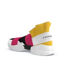 mehrfarbige Sportschuhe von Emilio Pucci