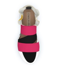 mehrfarbige Sportschuhe von Emilio Pucci