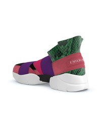 mehrfarbige Sportschuhe von Emilio Pucci