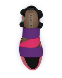 mehrfarbige Sportschuhe von Emilio Pucci