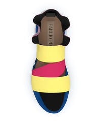 mehrfarbige Sportschuhe von Emilio Pucci