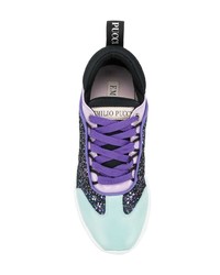 mehrfarbige Sportschuhe von Emilio Pucci