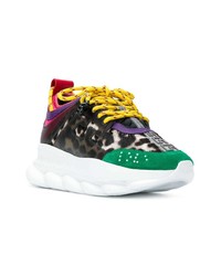 mehrfarbige Sportschuhe von Versace