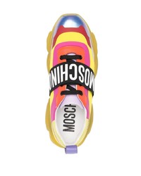 mehrfarbige Sportschuhe von Moschino