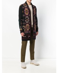 mehrfarbige Strickjacke mit einer offenen Front von Etro