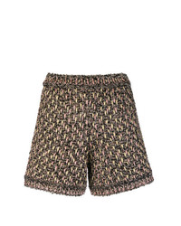mehrfarbige Tweed Shorts von M Missoni