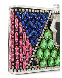 mehrfarbige verzierte Clutch von Paula Cademartori