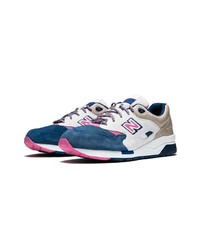 mehrfarbige Wildleder niedrige Sneakers von New Balance