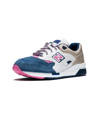 mehrfarbige Wildleder niedrige Sneakers von New Balance