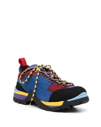 mehrfarbige Wildleder niedrige Sneakers von Bally