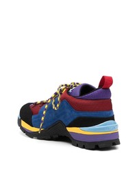 mehrfarbige Wildleder niedrige Sneakers von Bally