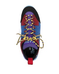 mehrfarbige Wildleder niedrige Sneakers von Bally