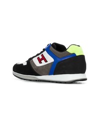 mehrfarbige Wildleder niedrige Sneakers von Hogan