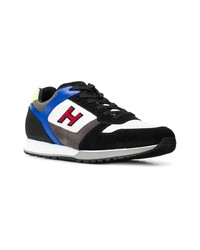 mehrfarbige Wildleder niedrige Sneakers von Hogan