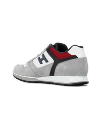 mehrfarbige Wildleder niedrige Sneakers von Hogan